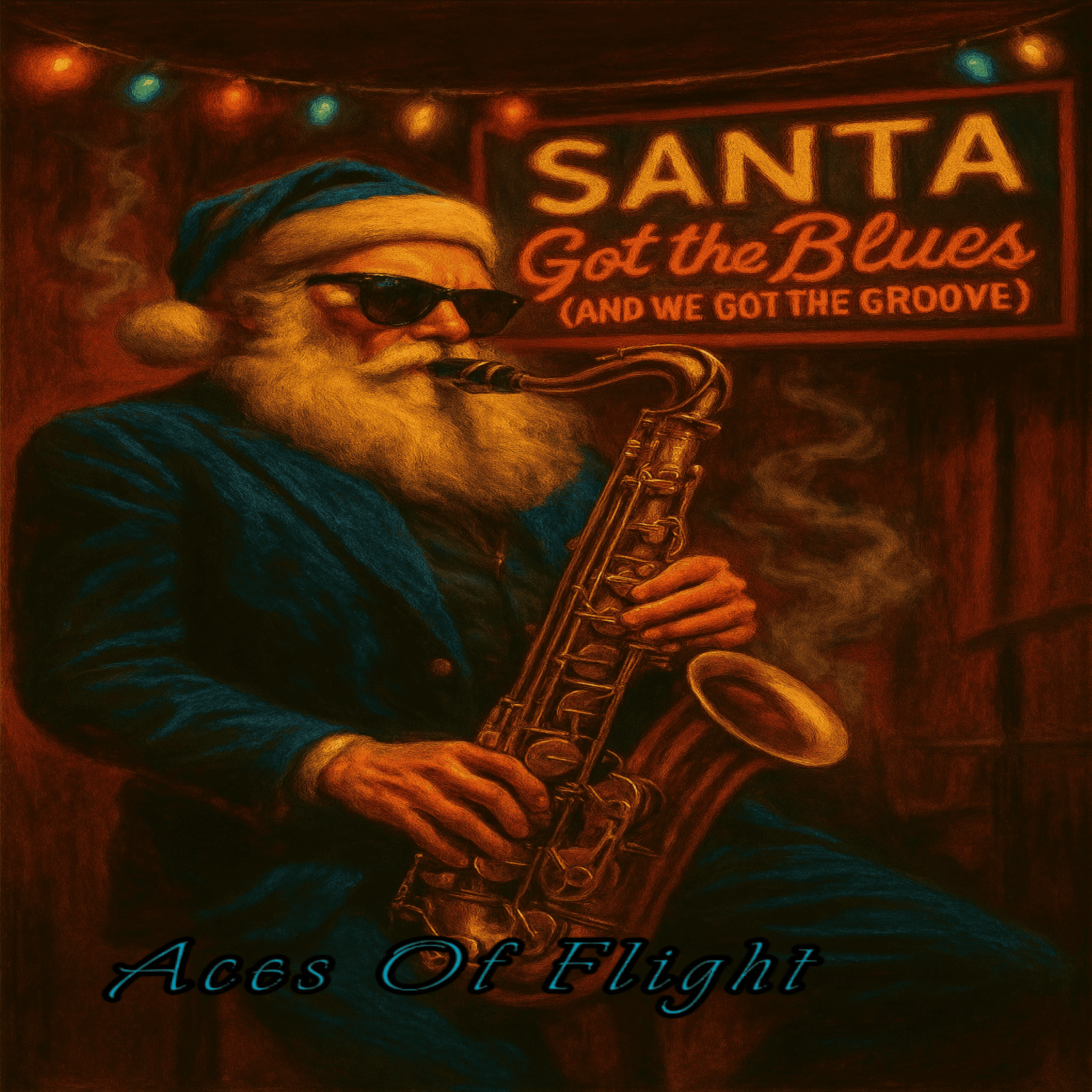 Santa’s Got the Blues and we got the groove