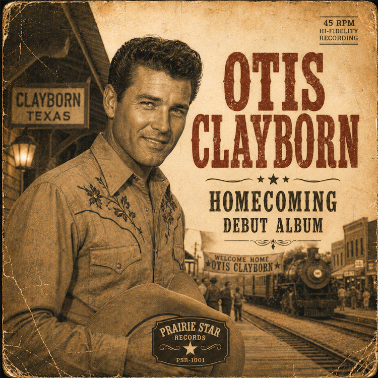 Otis Clayborn: Homecoming Debut Album artwork