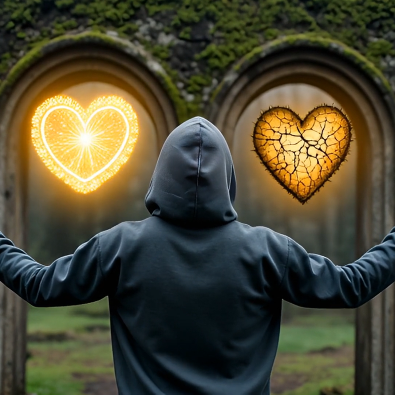 Two Voices Light And Darkness