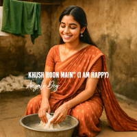 Khush Hoon Main” (I Am Happy) cover art