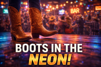 Boots In The Neon - Line Dancing artwork