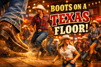 Boots On A Texan Floor - Line Dance artwork