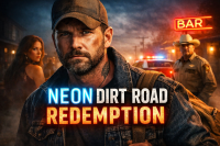 Neon Dirt Road Redemption artwork